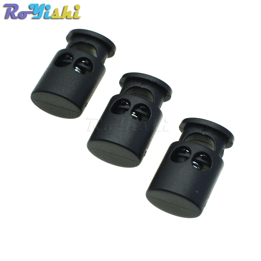 100pcs/pack Cord Lock Stopper Cylinder Barrel Plastic Toggle Clip For Garment Accessories
100pcs/pack Cord Lock Stopper Cylinder Barrel Plastic Toggle Clip For Garment Accessories