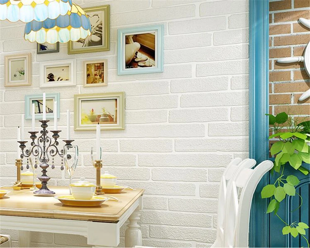 Beibehang 3D white brick wallpaper white 3 models 3d bedroom living room hairdressing clothing shop white brick 3d wallpaper
Beibehang 3D white brick wallpaper white 3 models 3d bedroom living room hairdressing clothing shop white brick 3d wallpaper