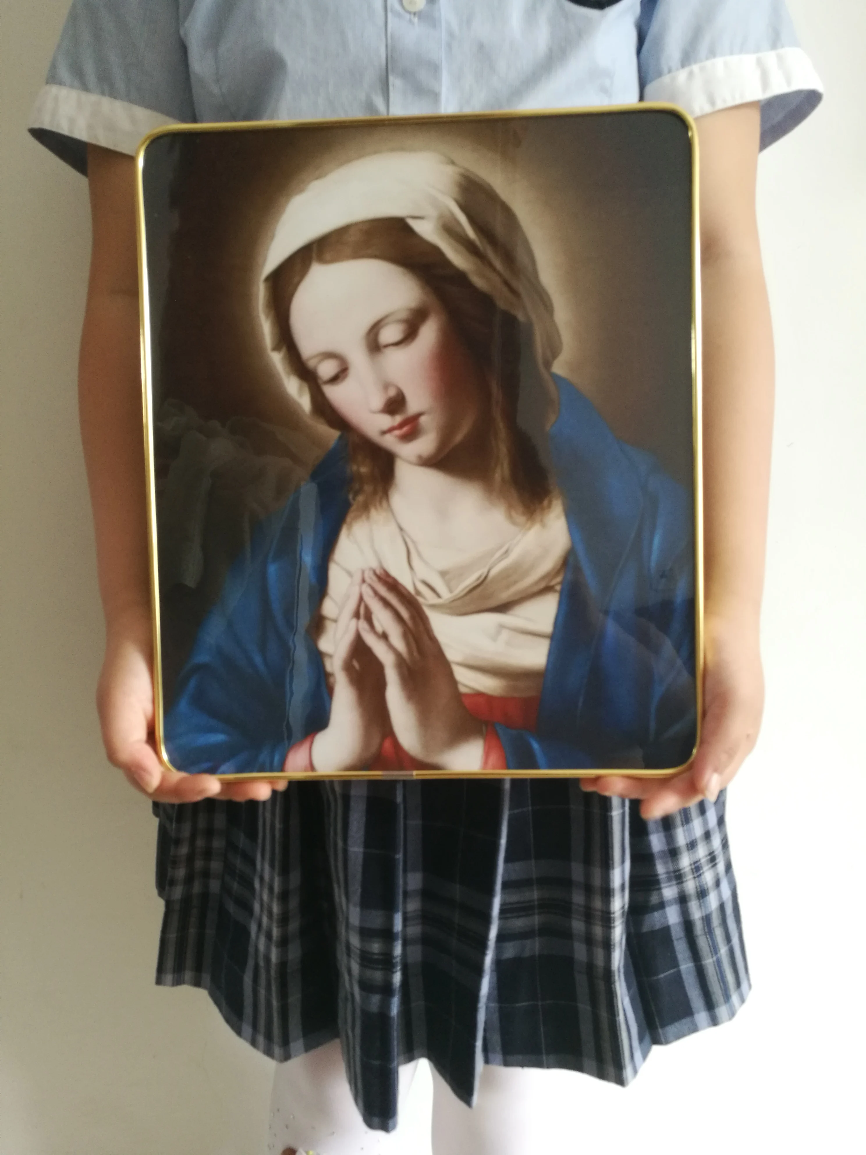 Bless family Christianity Catholicism HOME Ornament Religious the Madonna Virgin Mary mother pray crystal Picture frame gift
Bless family Christianity Catholicism HOME Ornament Religious the Madonna Virgin Mary mother pray crystal Picture frame gift