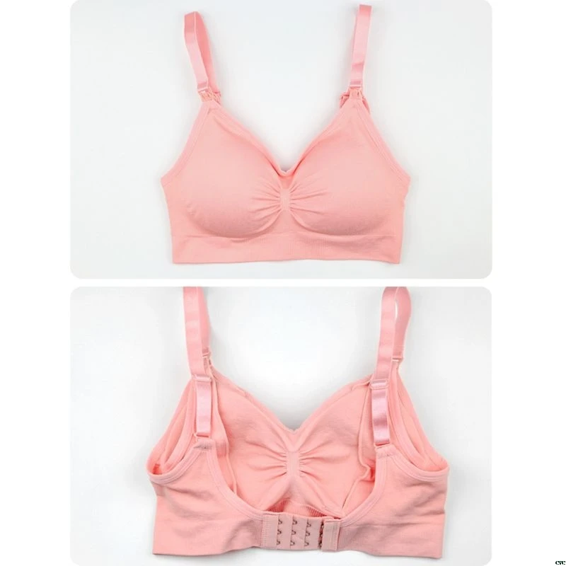 Women Mom Fit Seamless Nursing Bra Pregnant Maternity Breast-feeding Bra Top Stretchy
Women Mom Fit Seamless Nursing Bra Pregnant Maternity Breast-feeding Bra Top Stretchy