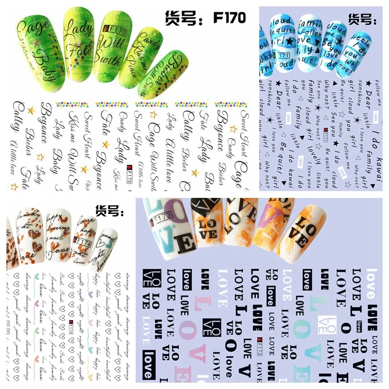 1 Sheet 3D Love Bady Luck English Letter Font Pattern Adhesive Nail Art Stickers Decorations DIY F170-174#
1 Sheet 3D Love Bady Luck English Letter Font Pattern Adhesive Nail Art Stickers Decorations DIY F170-174#