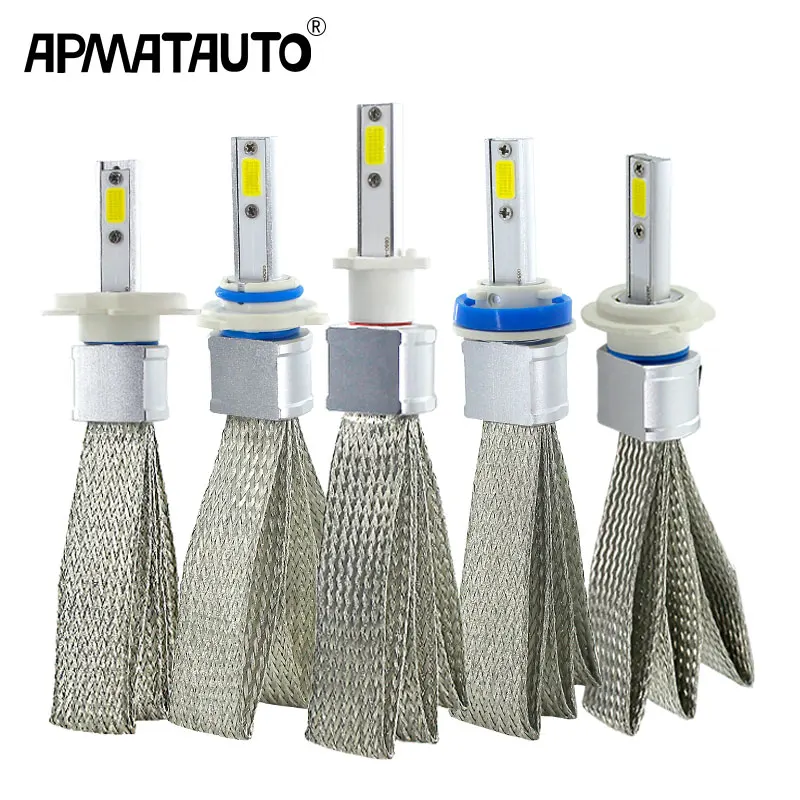 2PCS H4 LED H7 H11 H8 Car Headlight Bulbs 9005 HB4 9006 H1 H9 H10 H16(JP) HB3 LED Lamp with COB Chips Auto Fog Lights 6000K 12V
2PCS H4 LED H7 H11 H8 Car Headlight Bulbs 9005 HB4 9006 H1 H9 H10 H16(JP) HB3 LED Lamp with COB Chips Auto Fog Lights 6000K 12V