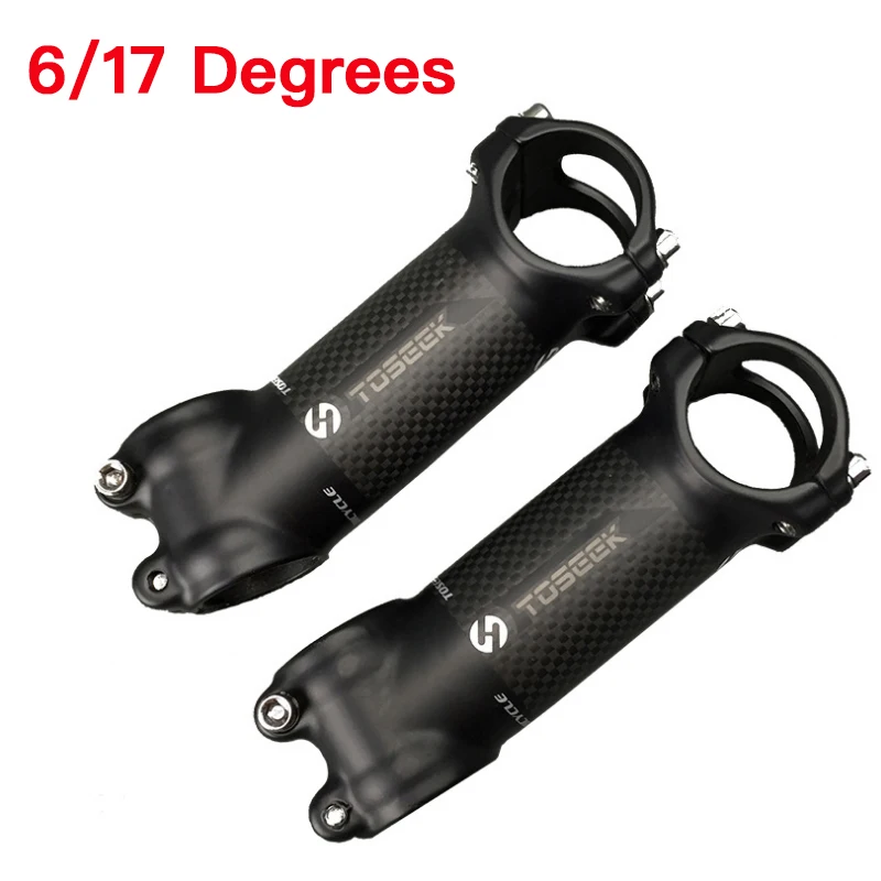 MUQZI Bike Stem CNC Ultra-light 6 Degree 17 Degree Handlebar Stem Riser for Most Bicycle Road Bike MTB BMX Fixie Gear Cycling
MUQZI Bike Stem CNC Ultra-light 6 Degree 17 Degree Handlebar Stem Riser for Most Bicycle Road Bike MTB BMX Fixie Gear Cycling