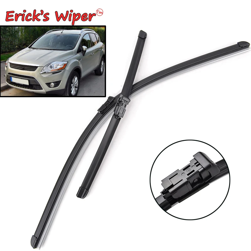 Erick's Wiper LHD Front Wiper Blades For Ford Kuga MK1 2008 - 2012 Windshield Windscreen Front Window 24"+17"
Erick's Wiper LHD Front Wiper Blades For Ford Kuga MK1 2008 - 2012 Windshield Windscreen Front Window 24"+17"