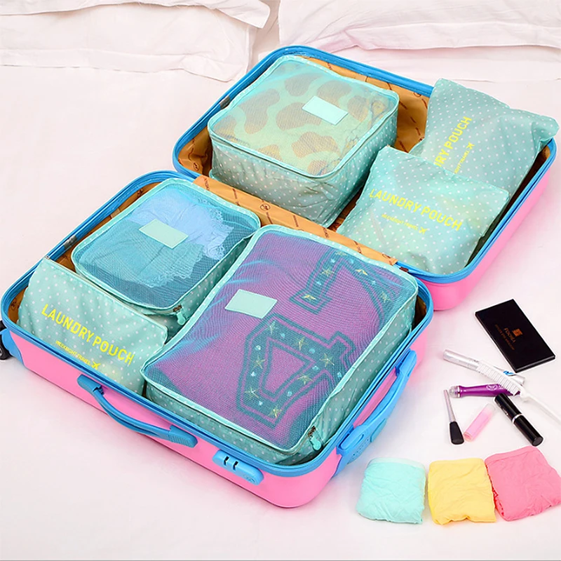 Travel Organizer 6pcs/set Storage Bags Portable Luggage Organizer Clothes Tidy Suitcase Packing Laundry Bag Storage Case
Travel Organizer 6pcs/set Storage Bags Portable Luggage Organizer Clothes Tidy Suitcase Packing Laundry Bag Storage Case