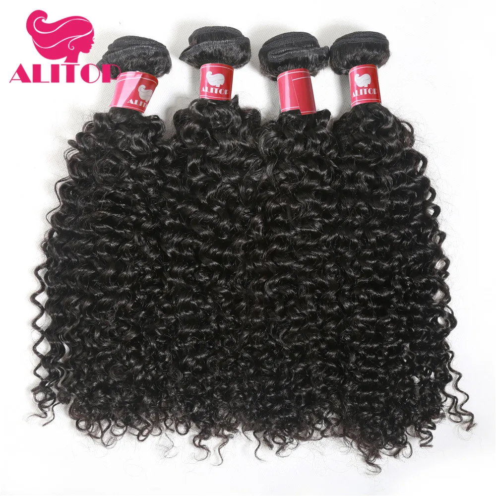 ALITOP Hair Deep Wave Human Hair Bundles With Closure 4 pcs/lot Brazilian Hair Weave Bundles With Closure Remy Hair Extension
ALITOP Hair Deep Wave Human Hair Bundles With Closure 4 pcs/lot Brazilian Hair Weave Bundles With Closure Remy Hair Extension