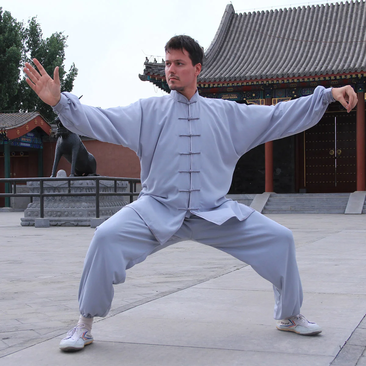 Cotton Plus Wire Tai Chi Clothing Thickening Tai Chiquan Exercise Clothing Breathable Unisex Models
Cotton Plus Wire Tai Chi Clothing Thickening Tai Chiquan Exercise Clothing Breathable Unisex Models
