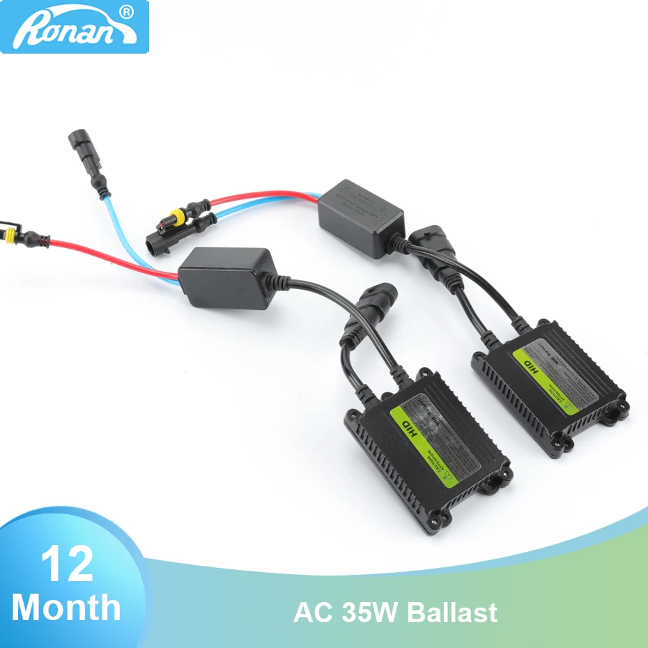 Ronan Xenon HID slim ballast 35W AC Digital electronic ballast blocks ignition HID kits xenon H7 H4 H3 H1 H11 4300K 6000K 8000K
Ronan Xenon HID slim ballast 35W AC Digital electronic ballast blocks ignition HID kits xenon H7 H4 H3 H1 H11 4300K 6000K 8000K