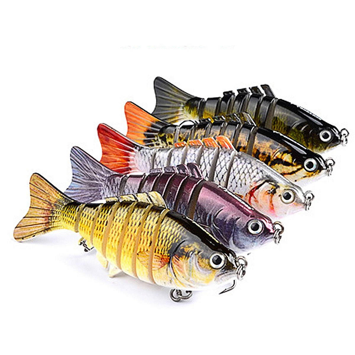 10cm 15.5g swimbait lure Multi Jointed fish Wobblers Lifelike Fishing Lure 6 Segment Swimbait Crankbait Fishing Tackle
10cm 15.5g swimbait lure Multi Jointed fish Wobblers Lifelike Fishing Lure 6 Segment Swimbait Crankbait Fishing Tackle