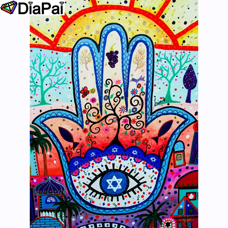 DIAPAI 100% Full Square/Round Drill 5D DIY Diamond Painting "Hand eyes" Diamond Embroidery Cross Stitch 3D Decor A20902
DIAPAI 100% Full Square/Round Drill 5D DIY Diamond Painting "Hand eyes" Diamond Embroidery Cross Stitch 3D Decor A20902