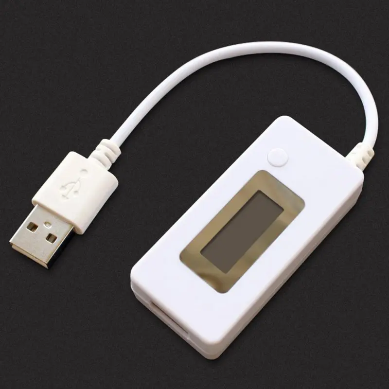 ЖК дисплей USB зарядное устройство Емкость измеритель напряжения тока для