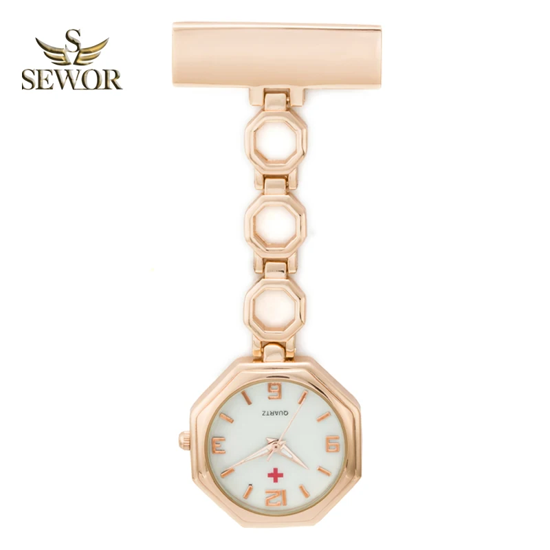SEWOR New Fashion Luxury Fashion Quartz Nurse Pendant Watches Hexagon Chic Stainless Steel Crystal Rose Glod Pocket Watches C169
SEWOR New Fashion Luxury Fashion Quartz Nurse Pendant Watches Hexagon Chic Stainless Steel Crystal Rose Glod Pocket Watches C169