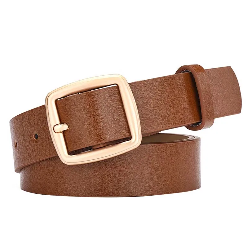 1PC Fashion Ladies Faux Leather Gold Pin Metal Buckle Straps Women Belts Mujer Accessories
1PC Fashion Ladies Faux Leather Gold Pin Metal Buckle Straps Women Belts Mujer Accessories
