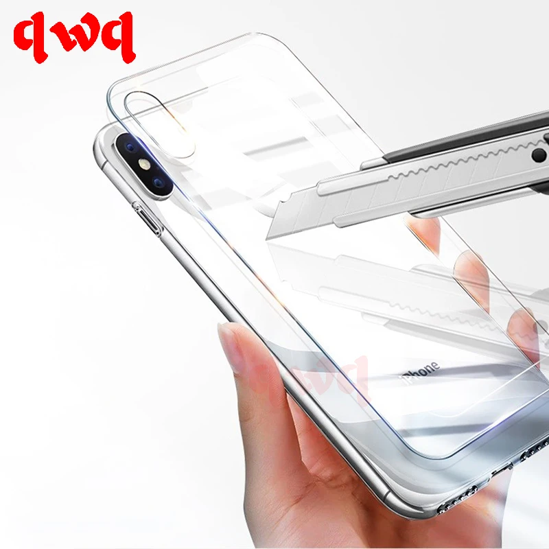 9H полное покрытие закаленное стекло для iPhone X Xs Max прозрачная защитная пленка