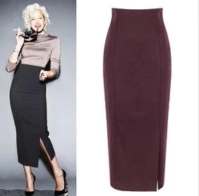 Woman Spring Plus Size Empire Solid 70% Woolen Straight Mid-calf Pencil Skirts Female Fall Winter Oversized Straight Slim Skirt
Woman Spring Plus Size Empire Solid 70% Woolen Straight Mid-calf Pencil Skirts Female Fall Winter Oversized Straight Slim Skirt