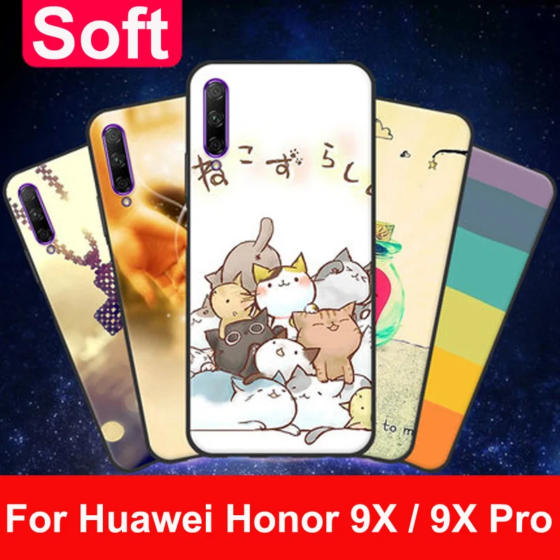 Чехол для Huawei Honor 9X, чехол для 9xpro, мягкий силиконовый чехол из тпу с мультяшным рисунком для Huawei Honor 9 X 9X Pro, задняя крышка
Чехол для Huawei Honor 9X, чехол для 9xpro, мягкий силиконовый чехол из тпу с мультяшным рисунком для Huawei Honor 9 X 9X Pro, задняя крышка