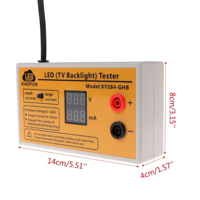 LED Tester 0-320V Output LED TV Backlight Tester Multipurpose LED Strips Beads Test Tool
LED Tester 0-320V Output LED TV Backlight Tester Multipurpose LED Strips Beads Test Tool