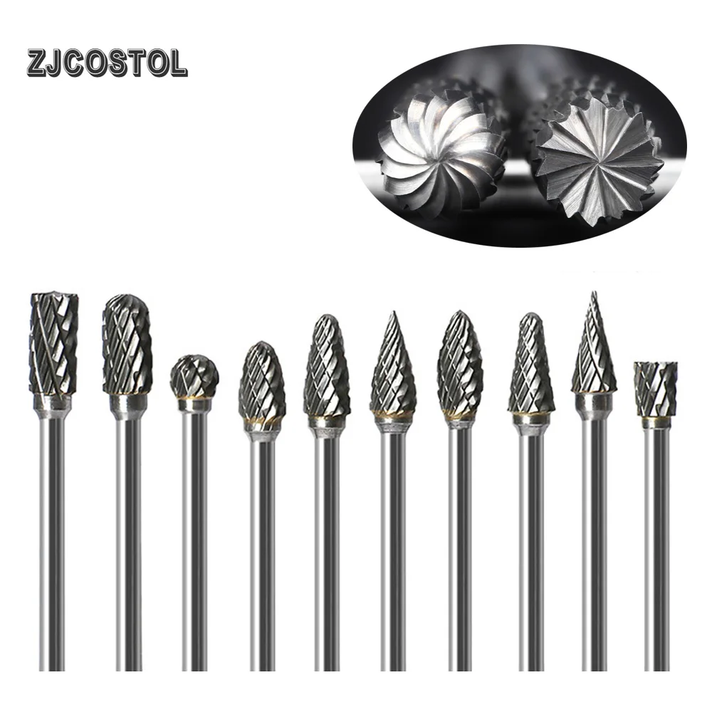 ZJCOSTOL 6mm Shank Tungsten Carbide Rotary Burrs Grinding Bit Burr Double Diamond Cut Rotary Polishing Woodworking Polishing
ZJCOSTOL 6mm Shank Tungsten Carbide Rotary Burrs Grinding Bit Burr Double Diamond Cut Rotary Polishing Woodworking Polishing