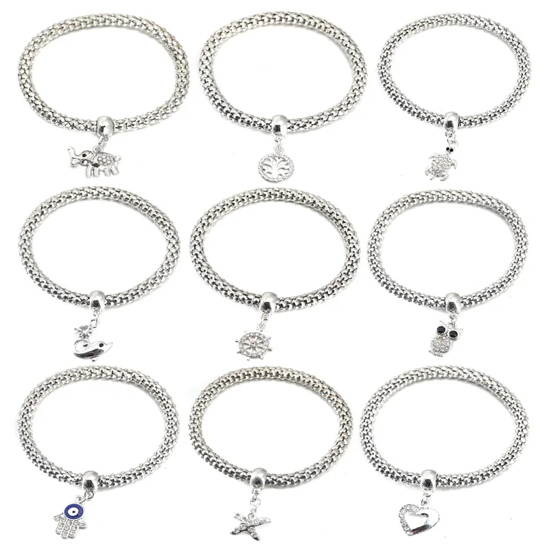 New Fashion Charm Bangle Young Simple Jewelry Popcorn Stretch Telescopic Bracelet For Women Summer Accessories High Quality Gift
New Fashion Charm Bangle Young Simple Jewelry Popcorn Stretch Telescopic Bracelet For Women Summer Accessories High Quality Gift