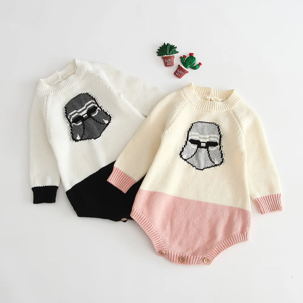 Cartoon animal head embroidery romper boy cotton knitting long sleeve jumpsuit for girls onesie clothing set toddler outfits
Cartoon animal head embroidery romper boy cotton knitting long sleeve jumpsuit for girls onesie clothing set toddler outfits