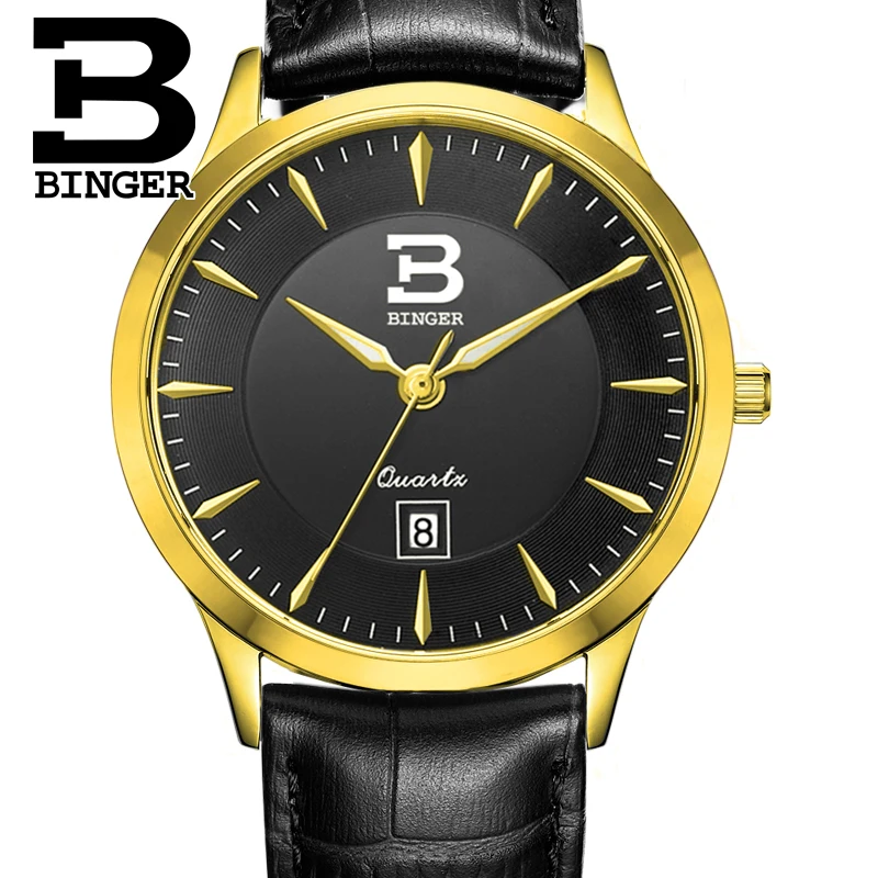 Switzerland men's watch luxury brand BINGER business quartz clock full stainless steel Water Resistance Wristwatches B3005M-6
Switzerland men's watch luxury brand BINGER business quartz clock full stainless steel Water Resistance Wristwatches B3005M-6