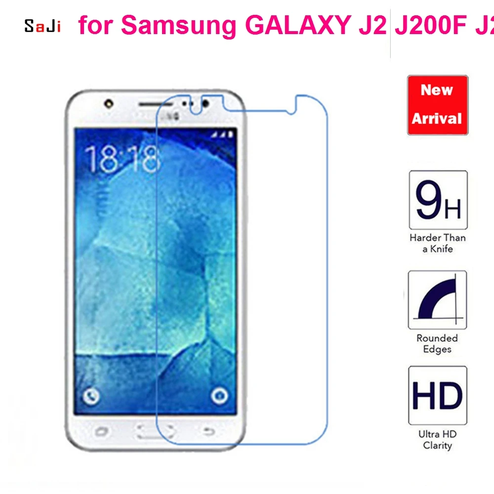 2 pcsScreen протектор для Samsung Galaxy J2 2015 2016 премьер J200 j200f j200g j200y J200H закаленное Стекло