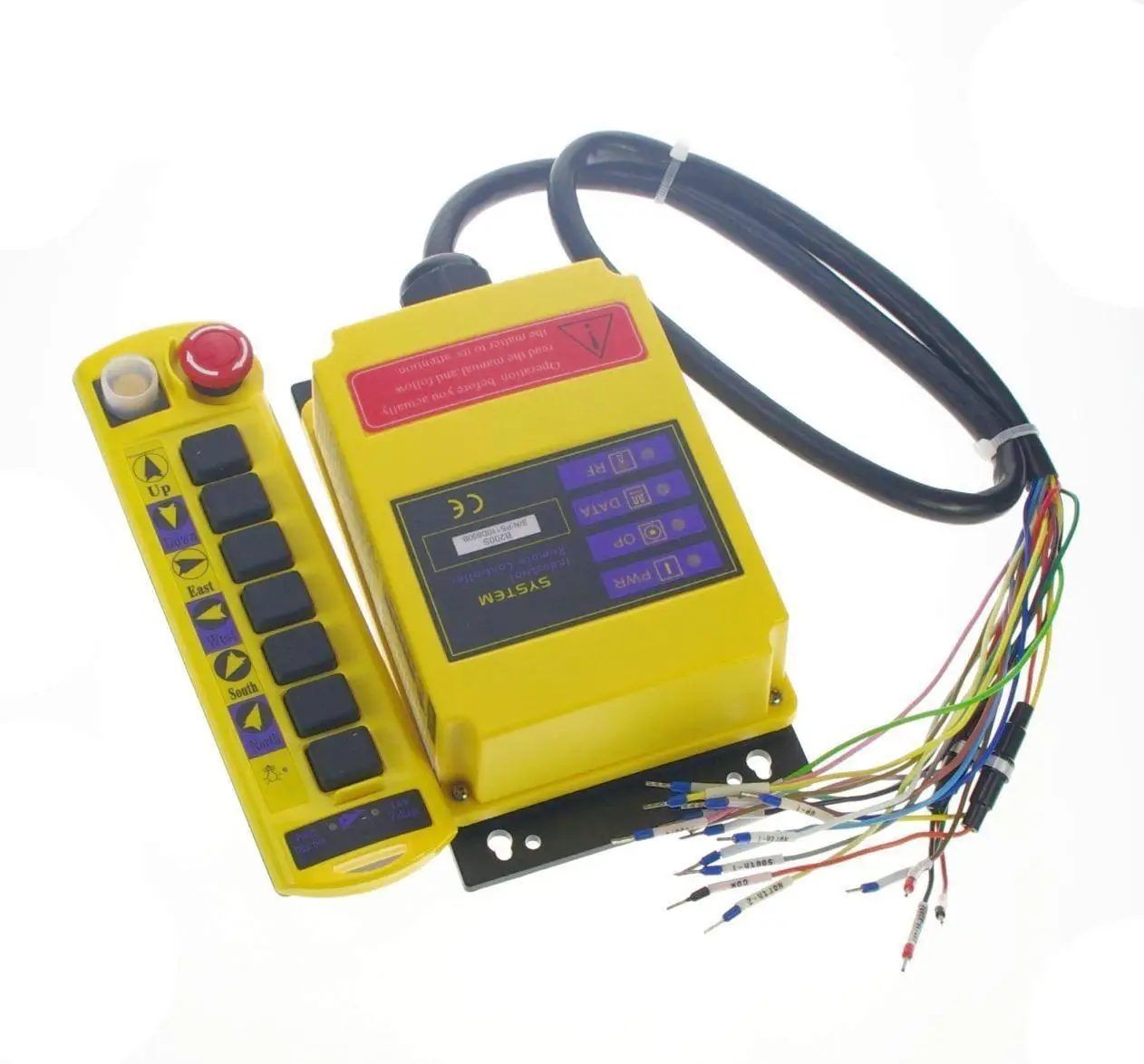 12V/24/36/48/110/220/380/415V 2 Speed Control Hoist Crane Radio Remote Control System Controller
12V/24/36/48/110/220/380/415V 2 Speed Control Hoist Crane Radio Remote Control System Controller