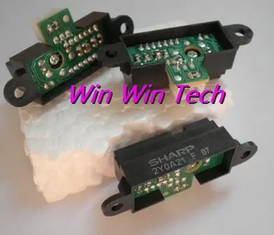 10 шт. GP2Y0A21YK0F 100% новый 2Y0A21 10-80 см инфракрасный датчик расстояния включая провод и