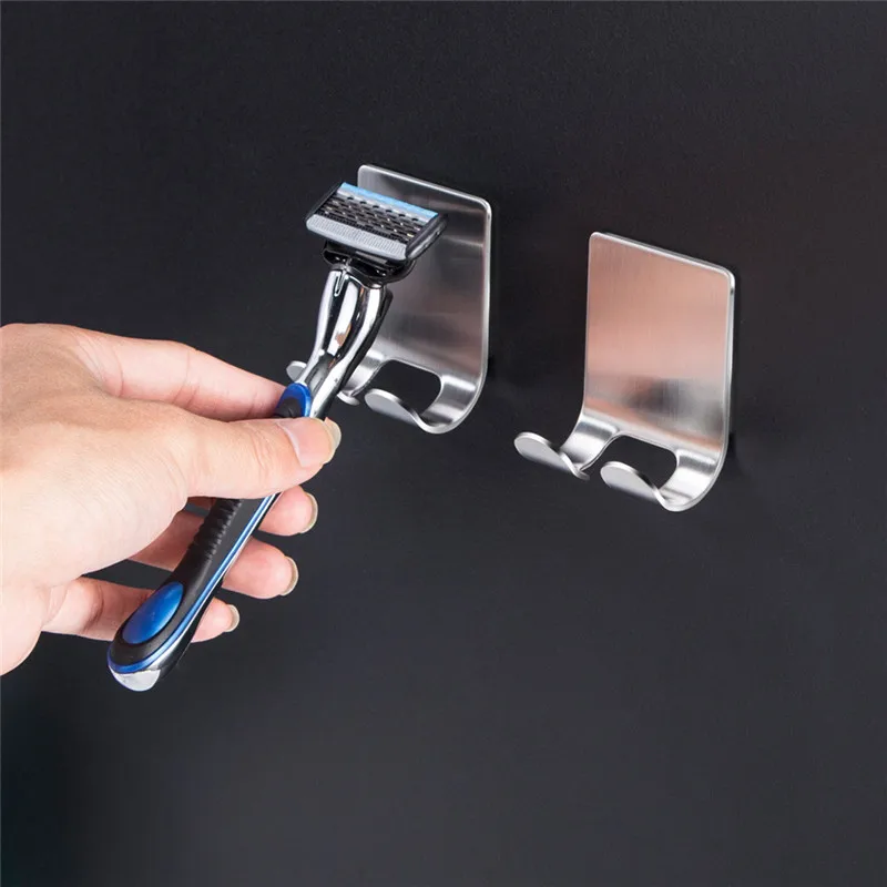Adhesive Stainless Steel Hooks Holder for Hang Bathroom Small Tools Hair Dryer Plug Razor
Adhesive Stainless Steel Hooks Holder for Hang Bathroom Small Tools Hair Dryer Plug Razor