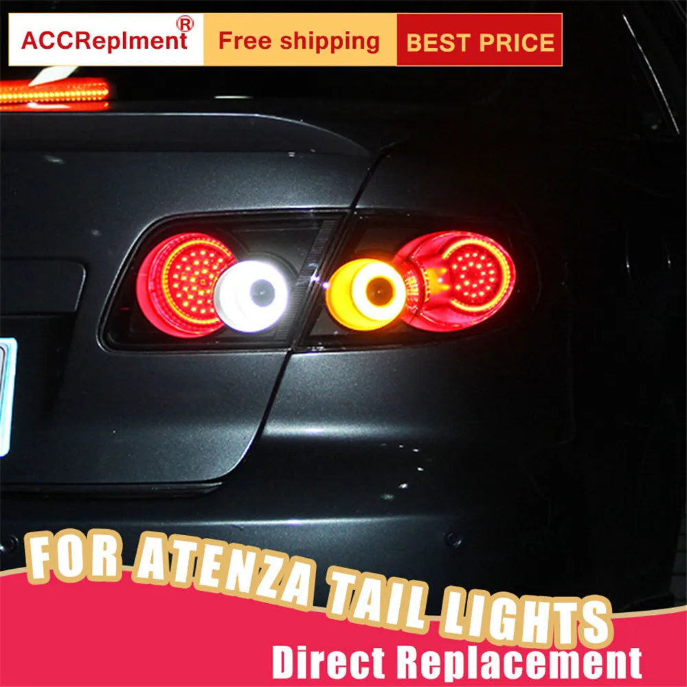 New LED Taillights Assembly For Mazda 6 Atenza 2003-2008 LED Rear Lamp Brake Reverse Light Rear Back Up Lamp DRL Car Tail lights
New LED Taillights Assembly For Mazda 6 Atenza 2003-2008 LED Rear Lamp Brake Reverse Light Rear Back Up Lamp DRL Car Tail lights