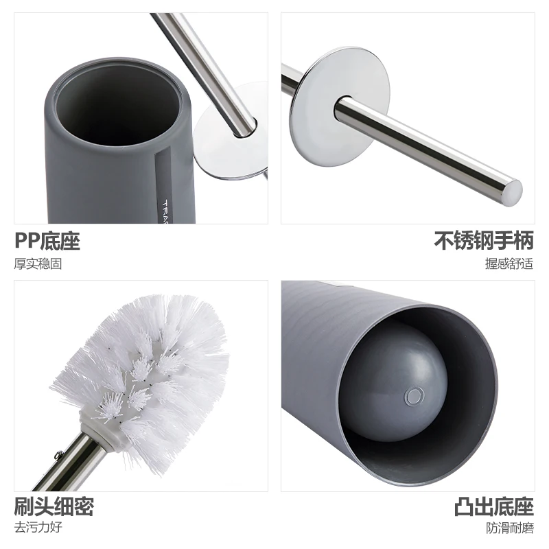 304 Stainless Steel Toilet Brush Holder Plastic Bath Hardware Sets Durable Type Toilet Brush Bathroom Accessories mx3051835
304 Stainless Steel Toilet Brush Holder Plastic Bath Hardware Sets Durable Type Toilet Brush Bathroom Accessories mx3051835