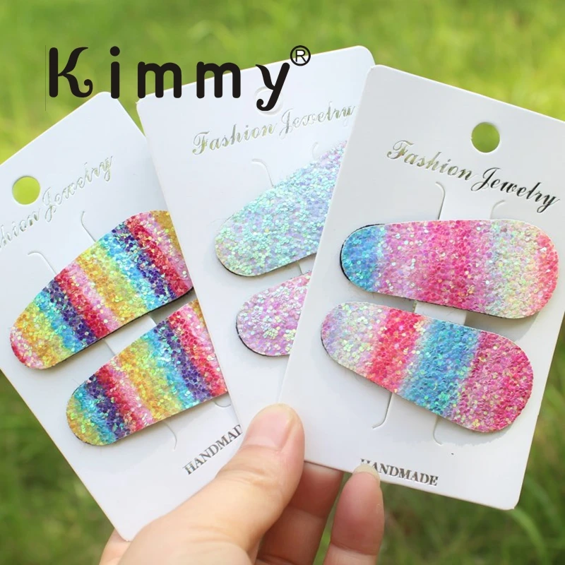 50pairs(100pcs) Free shipping 6cm small Speckles Pastel rainbow glitter snap clips for kids girls Hairpin
50pairs(100pcs) Free shipping 6cm small Speckles Pastel rainbow glitter snap clips for kids girls Hairpin