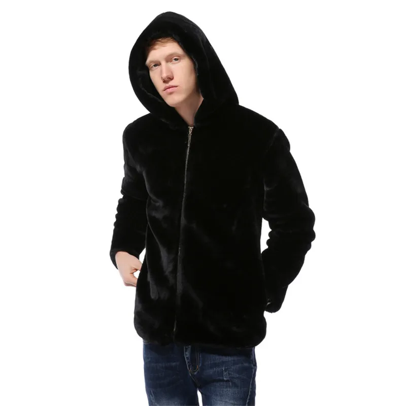 Hot Men's Fur Coat Autumn and Winter Fur Coat Short Rabbit Thick Warm European and American imitation fur men's clothing
Hot Men's Fur Coat Autumn and Winter Fur Coat Short Rabbit Thick Warm European and American imitation fur men's clothing