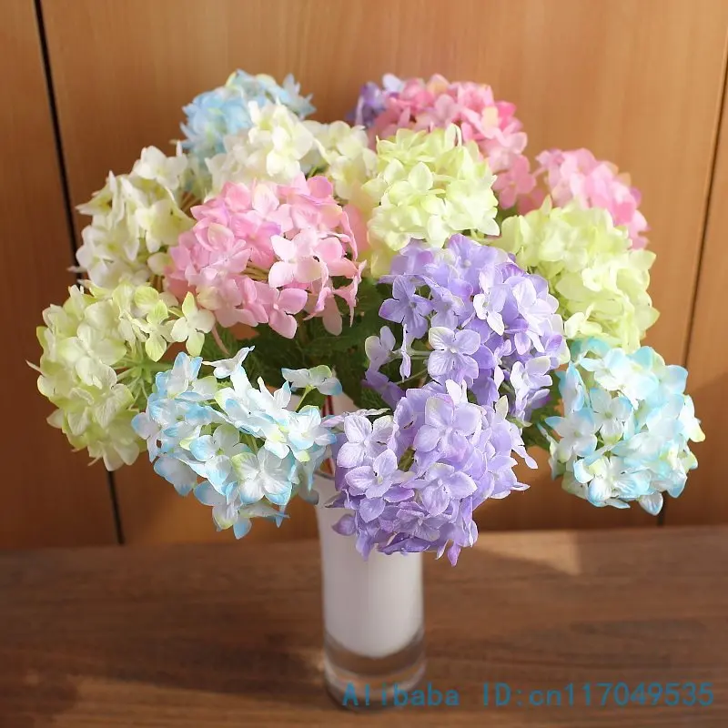 6 PCS Beautiful Artificial Hydrangea Wedding Bouquet Silk Flowers Home Decoration Gift F175
6 PCS Beautiful Artificial Hydrangea Wedding Bouquet Silk Flowers Home Decoration Gift F175