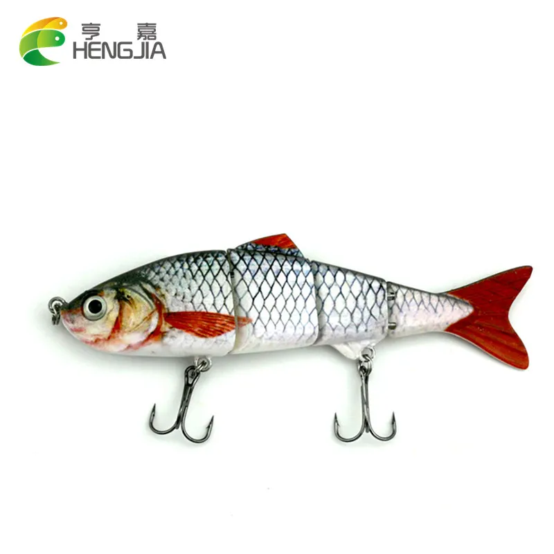 HENGJIA 1PC 16.8g 4 Jointed Sections Fishing Lure minnow Fishing wobble Lifelike swim bait isca Artificial Crank Fishing tackle
HENGJIA 1PC 16.8g 4 Jointed Sections Fishing Lure minnow Fishing wobble Lifelike swim bait isca Artificial Crank Fishing tackle