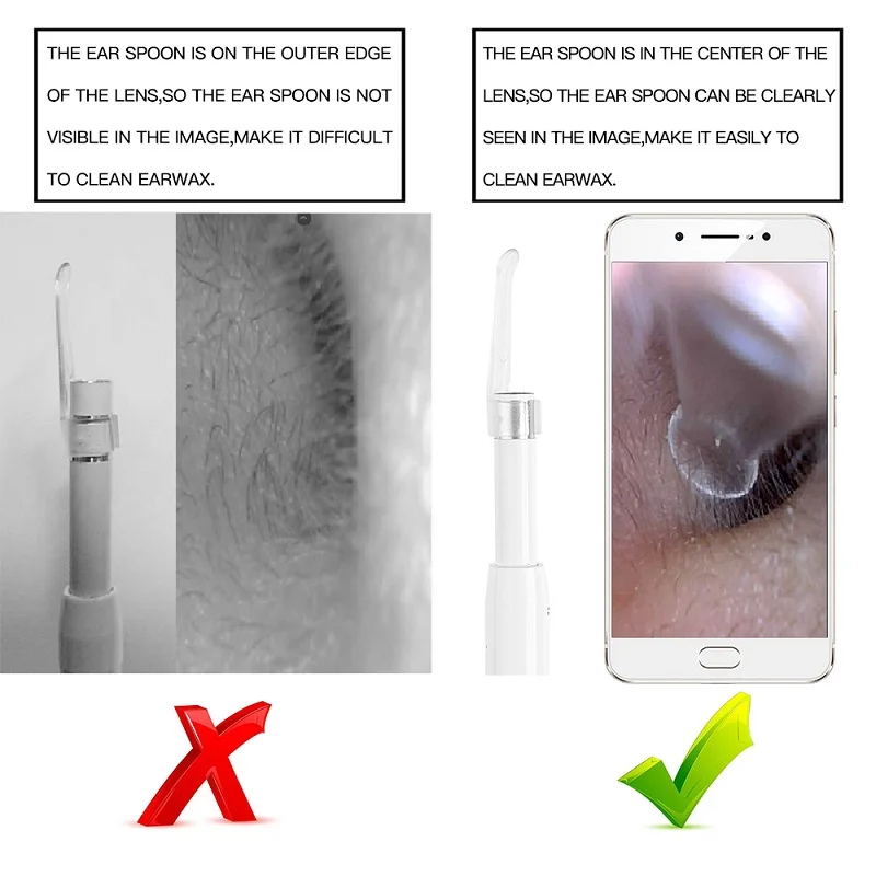 5 мм wifi офтальмоскоп otoscope беспроводной Ухо Цифровой Видео usb эндоскоп