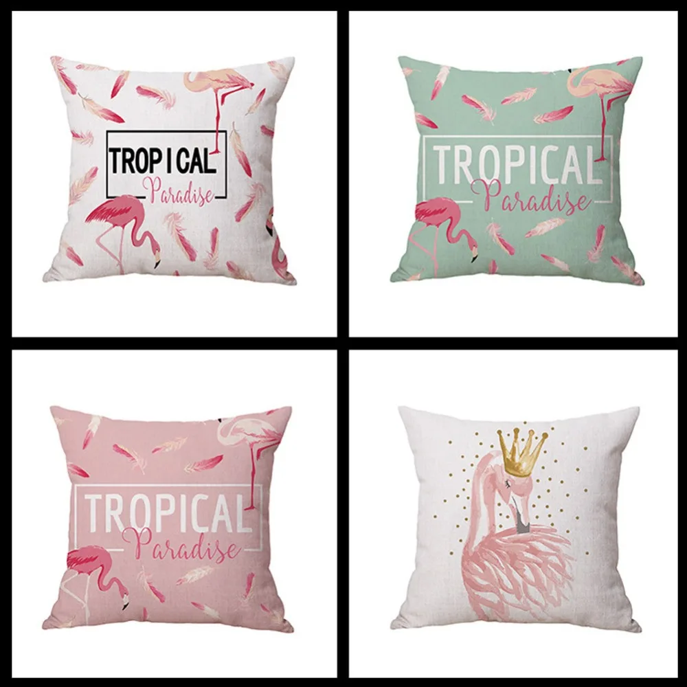 Summer Decorate Tropical Red Flamingo Throw Pillow Case 45*45cm Printed Pillow Cover Zipper Pillowcase for Sofa Home Decor
Summer Decorate Tropical Red Flamingo Throw Pillow Case 45*45cm Printed Pillow Cover Zipper Pillowcase for Sofa Home Decor