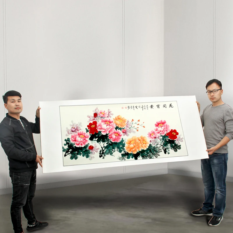 175cm large Huge -hall Lobby HOME company WALL Asia Decorative painting Rich Peony Flowers FENG SHUI chinese silk painting art
175cm large Huge -hall Lobby HOME company WALL Asia Decorative painting Rich Peony Flowers FENG SHUI chinese silk painting art