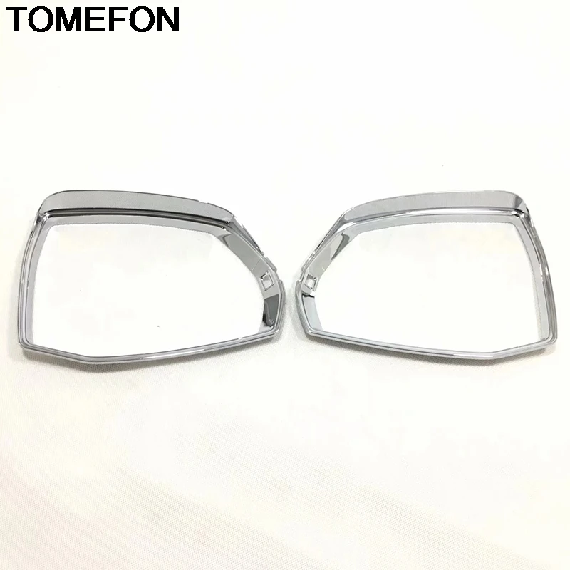 TOMEFON Exterior For Audi Q7 2016 2017 2018 Side Door Rearview Mirror Trim Frame Rain Shield Sun Visor Shade Round ABS Chrome
TOMEFON Exterior For Audi Q7 2016 2017 2018 Side Door Rearview Mirror Trim Frame Rain Shield Sun Visor Shade Round ABS Chrome