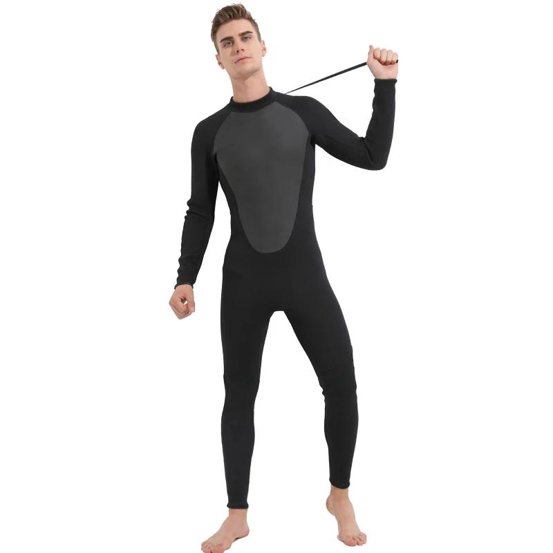 3mm Neoprene Men's Full Body Wetsuit, Long Sleeve Scuba Diving Sports Skins, Back Zip Snorkeling Surfing Wet Suit Wetsuits Black
3mm Neoprene Men's Full Body Wetsuit, Long Sleeve Scuba Diving Sports Skins, Back Zip Snorkeling Surfing Wet Suit Wetsuits Black