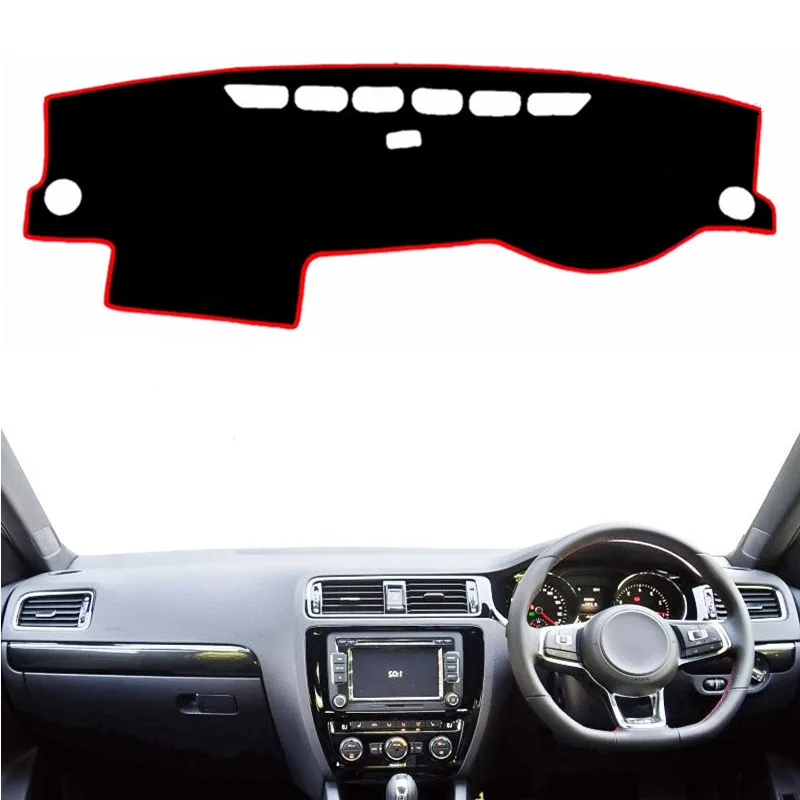 Car Dashboard Cover Mat Pad Sun Shade Instrument Carpet Styling For Volkswagen VW Jetta Vento MK6 2011 2012 2013 2014 2015-2018
Car Dashboard Cover Mat Pad Sun Shade Instrument Carpet Styling For Volkswagen VW Jetta Vento MK6 2011 2012 2013 2014 2015-2018