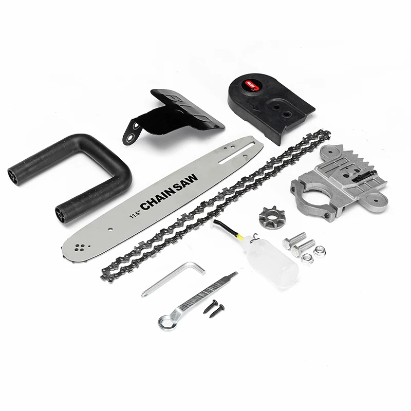 11.5 Inch Chainsaw Bracket Changed 100 125 150 Angle Grinder Into Chain Saw Woodworking Tool Power Tool Accessories
11.5 Inch Chainsaw Bracket Changed 100 125 150 Angle Grinder Into Chain Saw Woodworking Tool Power Tool Accessories