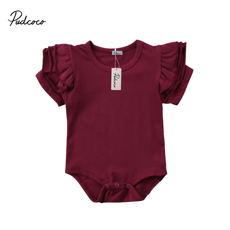 Newborn Todder Infant Clothes Baby Girls Cotton Ruffles Short Sleeve Rompers Kids Clothes Outfits Girls Sunsuit Infant Clothing
Newborn Todder Infant Clothes Baby Girls Cotton Ruffles Short Sleeve Rompers Kids Clothes Outfits Girls Sunsuit Infant Clothing