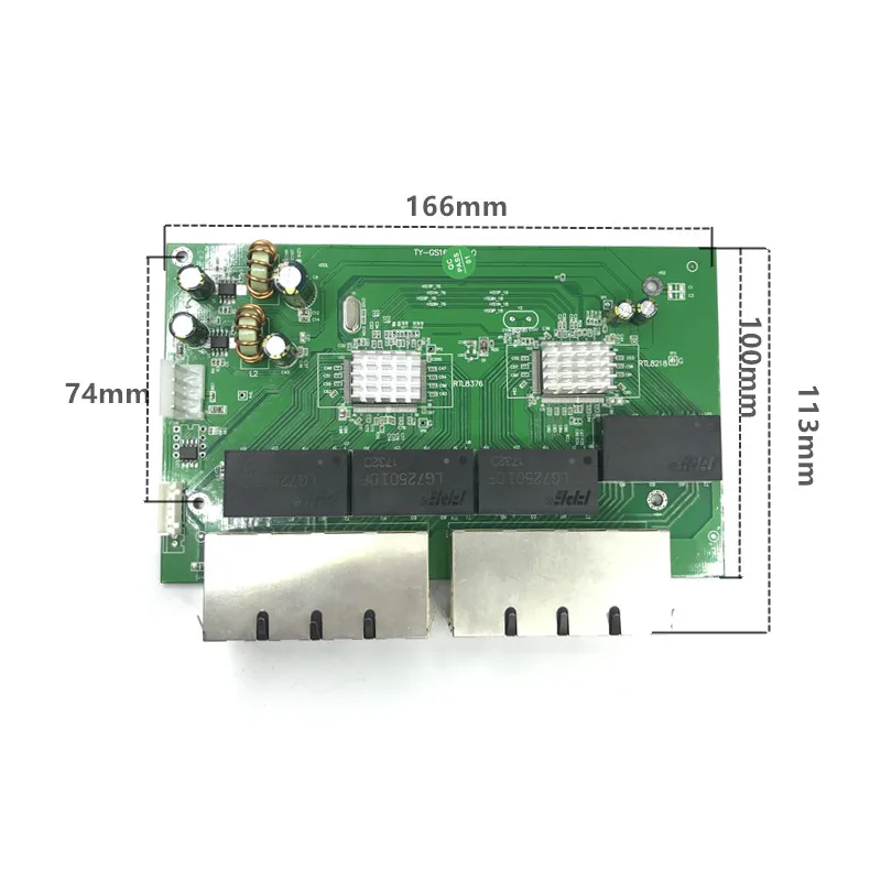 Модульный коммутатор 16 портов RJ45 10/100 Мбит/с | Компьютеры и офис