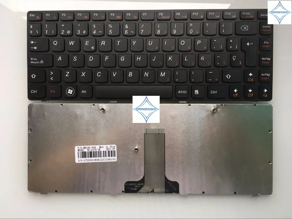 Новинка OEM для LENOVO B470 G470 V470 SP испанская клавиатура для ноутбука teclado с рамкой
Новинка OEM для LENOVO B470 G470 V470 SP испанская клавиатура для ноутбука teclado с рамкой