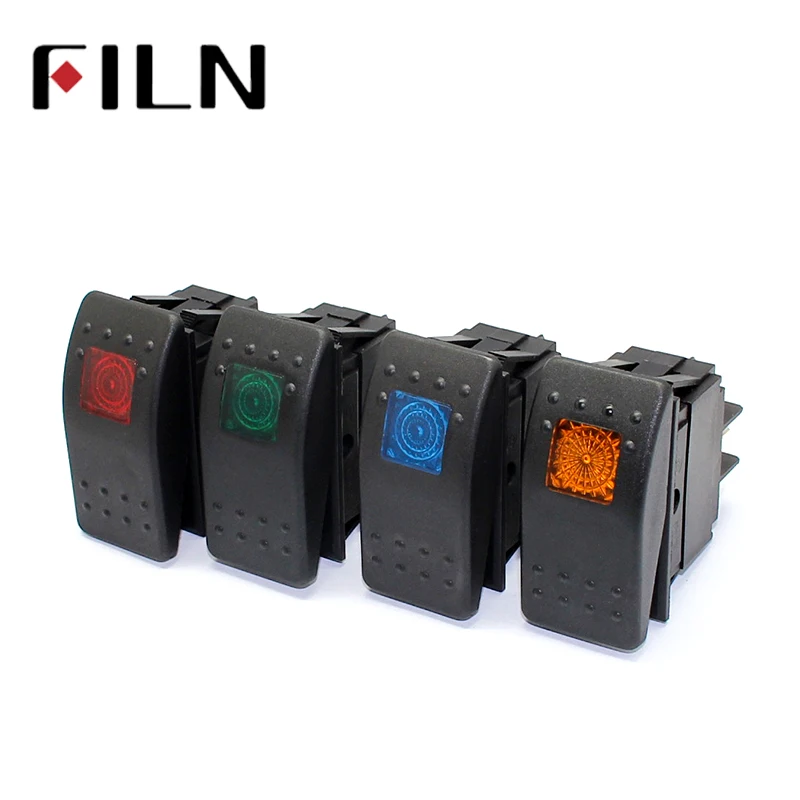12V 20A Car Marine Boat Off Road LED Light on off Button Toggle Rocker Switch Dash 4pin Waterproof 12V LED Blue Red Yellow Green
12V 20A Car Marine Boat Off Road LED Light on off Button Toggle Rocker Switch Dash 4pin Waterproof 12V LED Blue Red Yellow Green