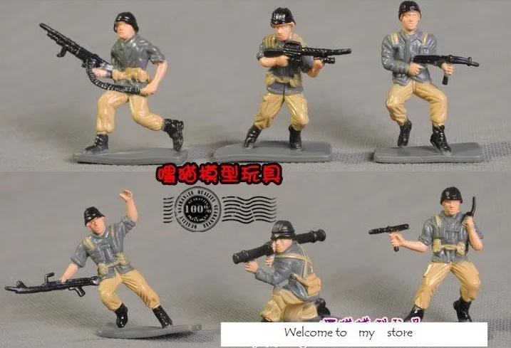 Bulk Battle Soldier individual soldiers - soldiers raided modern war scene ornamentsl 6 pcs/set
Bulk Battle Soldier individual soldiers - soldiers raided modern war scene ornamentsl 6 pcs/set