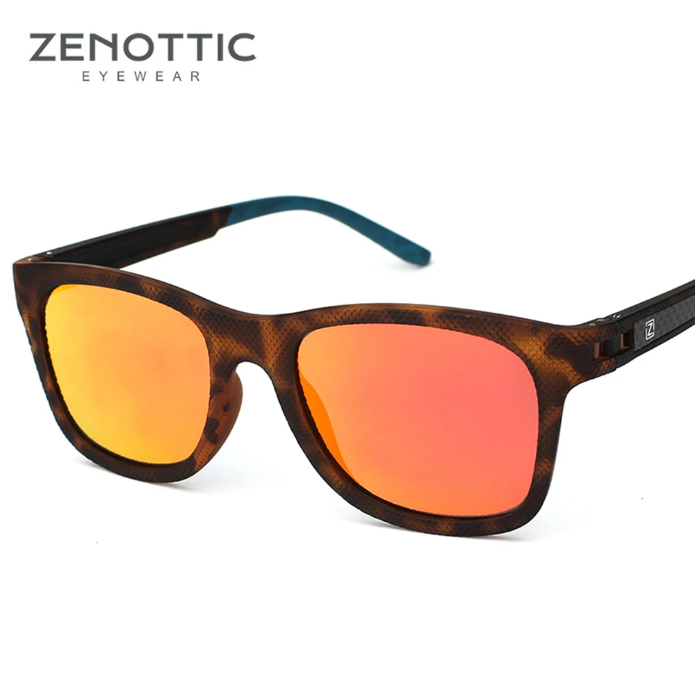 Солнцезащитные очки ZENOTTIC TR90 мужские поляризованные солнцезащитные зеркальные TAC