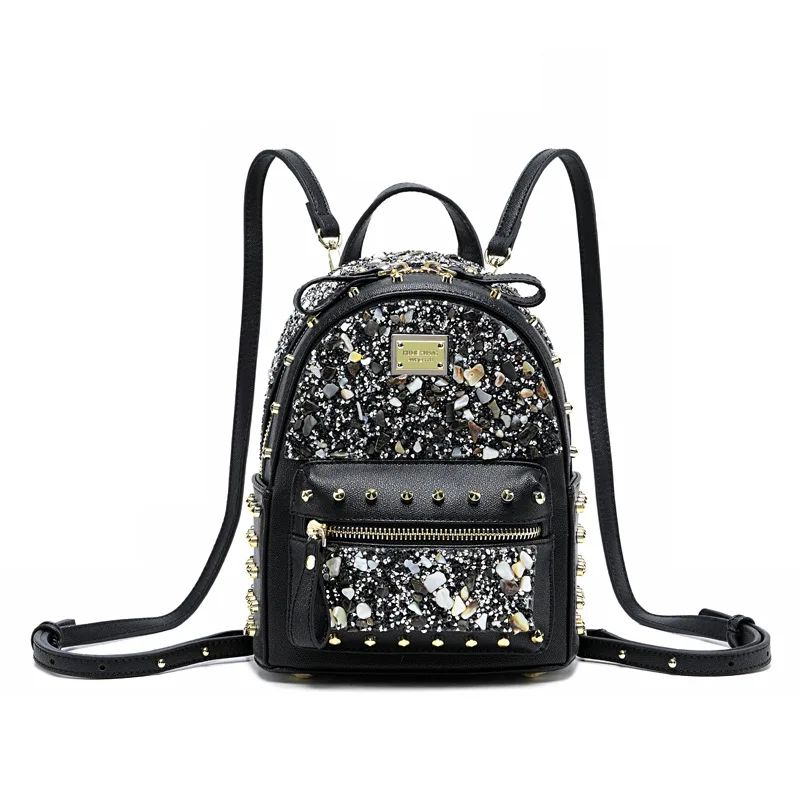 zaino bagpack Women diamond mini Backpack women's small backpack travel rivet Back pack school bags for girls mochila sac a dos
zaino bagpack Women diamond mini Backpack women's small backpack travel rivet Back pack school bags for girls mochila sac a dos
