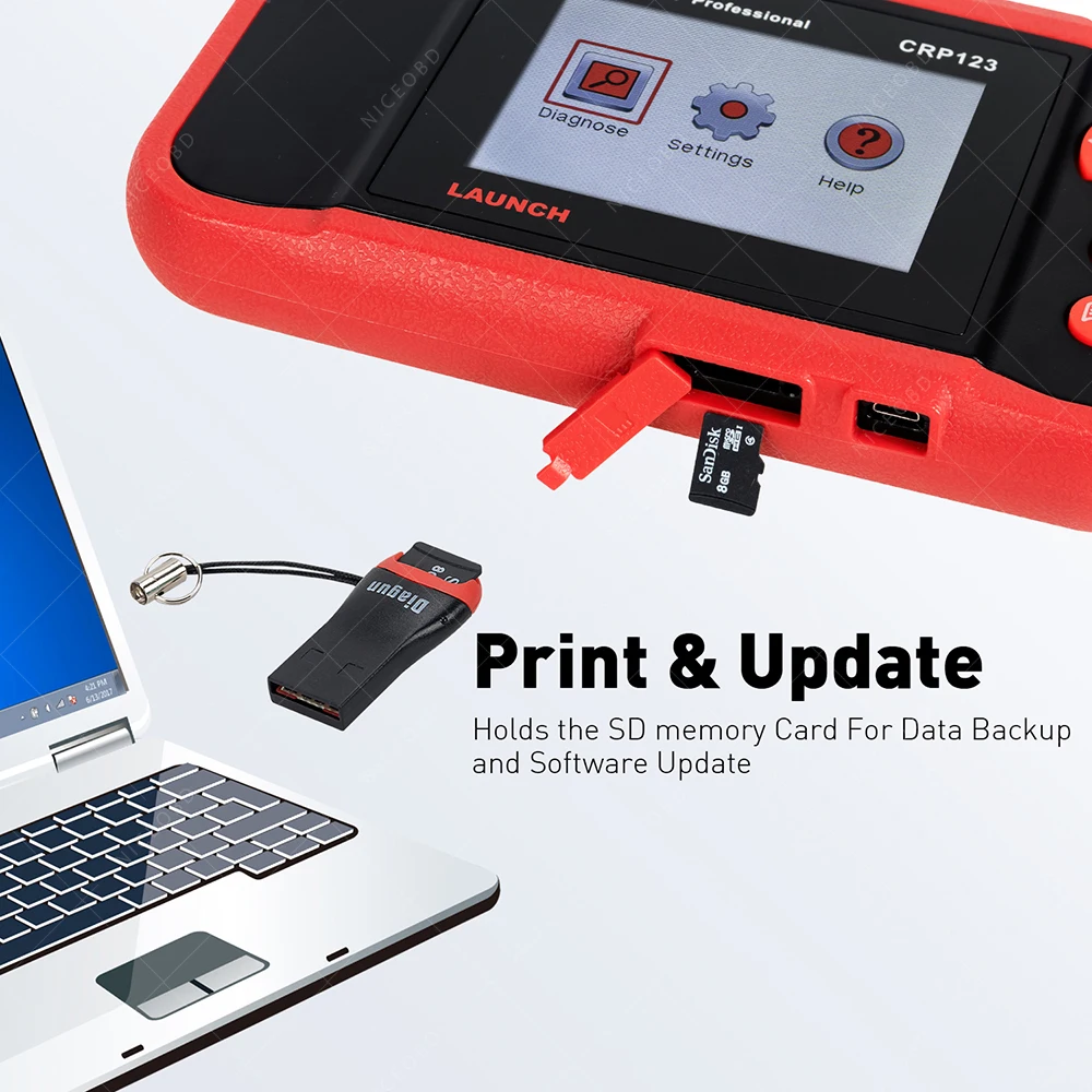 Original Launch CRP123 Free Update Online X431 Creader CRP 123 ABS,SRS,Transmission and Engine Code Scanner same as creader vii+
Original Launch CRP123 Free Update Online X431 Creader CRP 123 ABS,SRS,Transmission and Engine Code Scanner same as creader vii+